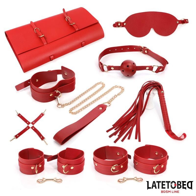 Kit de bondage 7 pièces et pochette