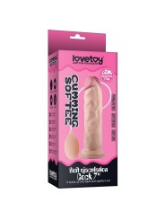 Gode ??avec pompe à éjaculation et ventouse