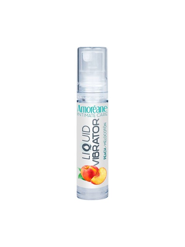 Liquide vibrant Pêche AMOREANE, 10 ml
