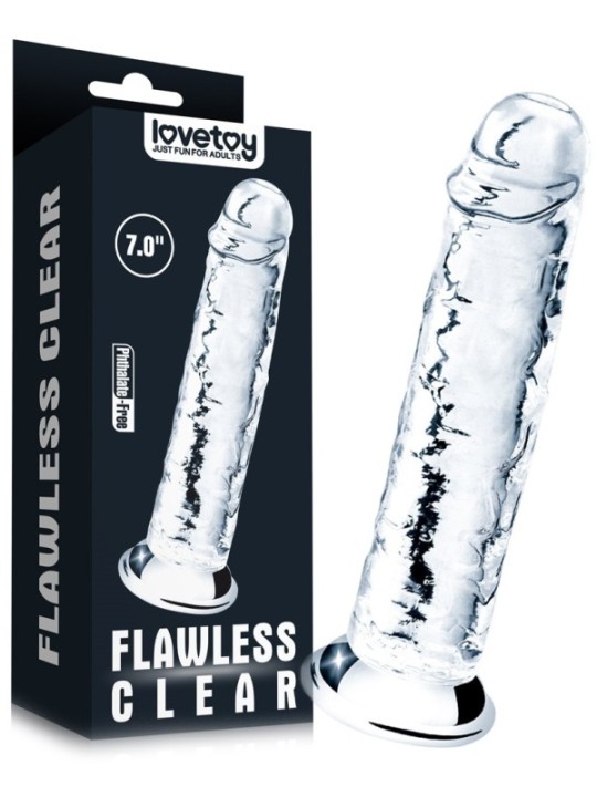 Gode transparent Flawless 16 x 3.5 cm