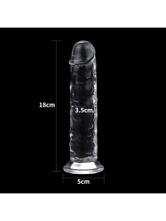 Gode transparent Flawless 16 x 3.5 cm