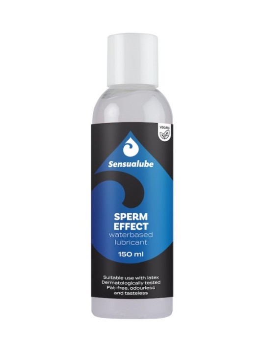 Lubrifiant Aspect Sperme Sensualube Sperm Effect 150ml