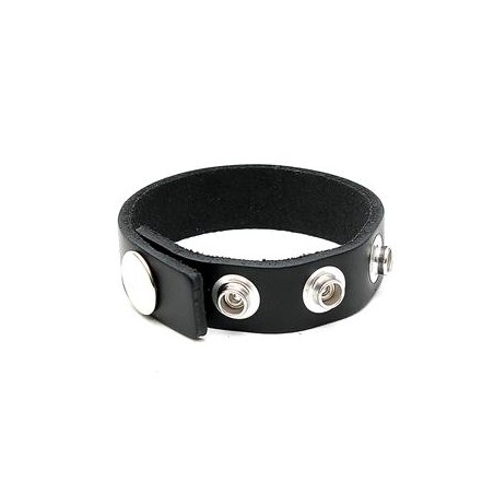 Anneau Pénis reglable cuir Rimba