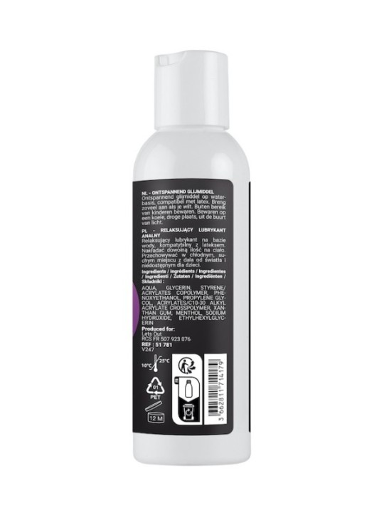 Lubrifiant relaxant Sensualube Anal Relaxing 150ml