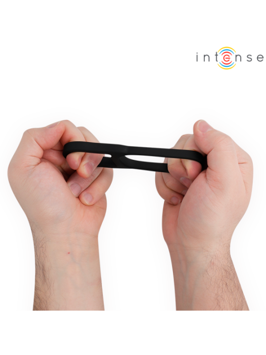 Intense - Anneau double ajustable Conleth, modèle 3