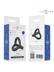 Intense - Anneau triple ajustable John, modèle 4