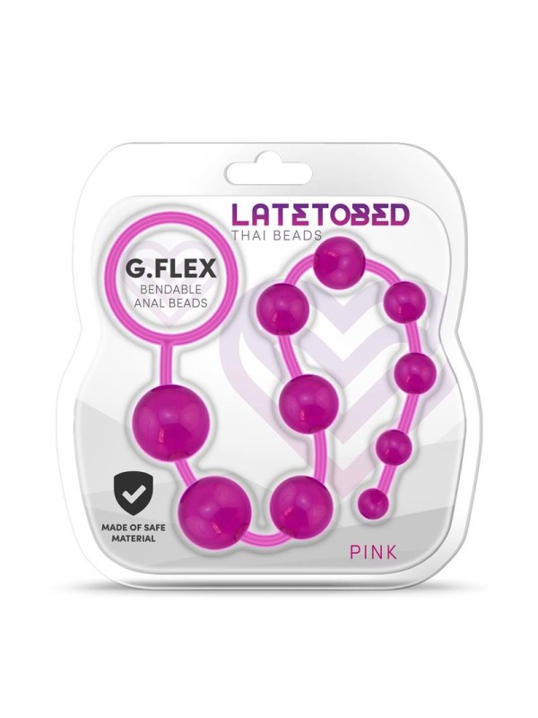 chaine de boules thai flexibles G.Flex  Rose