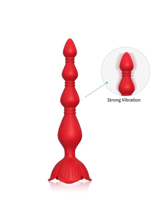 Chaîne anale vibrante  Base en forme de rose