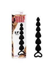 Chaine boules anales bead 19 noir