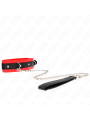 Collier avec laisse (65 cm), modèle basique n° 3 (rouge, 53 x 5 cm)