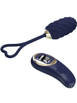 Vivian, uf vibrant avec télécommande (bleu)