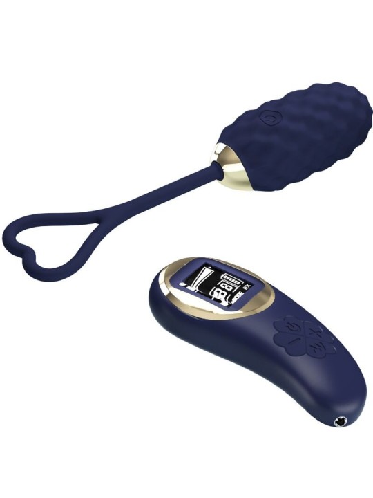 Vivian, uf vibrant avec télécommande (bleu)