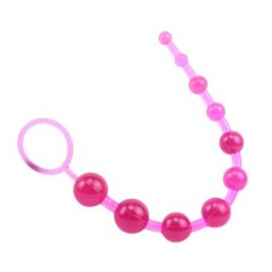 Chaine boules anales Sassy 30 Rose