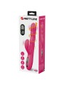 Winters, vibromasseur lapin multifonction avec écran LED (rose)