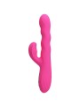 Winters, vibromasseur lapin multifonction avec écran LED (rose)