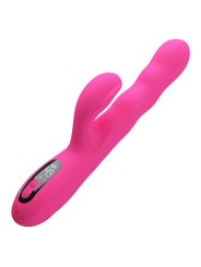 Winters, vibromasseur lapin multifonction avec écran LED (rose)
