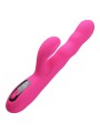 Winters, vibromasseur lapin multifonction avec écran LED (rose)