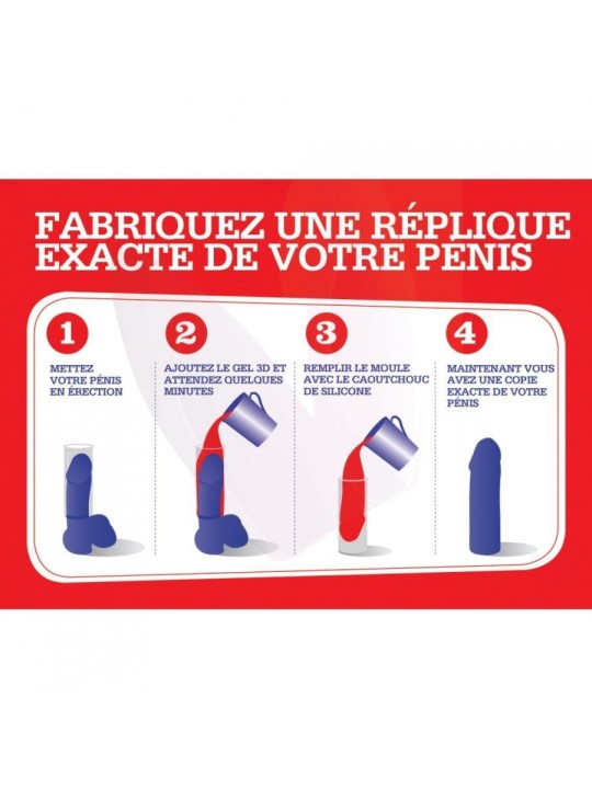 Moule pour Gode maison Cloneboy