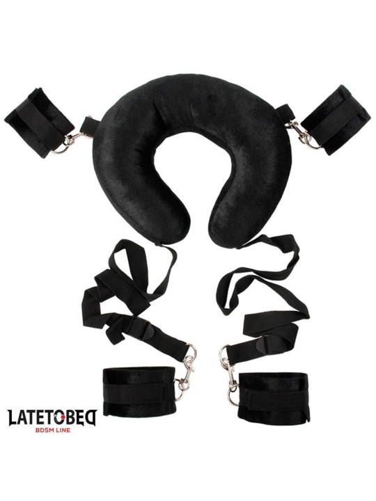 Kit de contention avec coussin et menottes