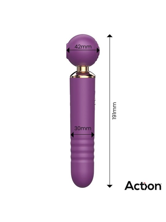 Vibromasseur Arion avec succion, mouvement de va-et-vient et pulsations