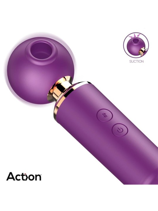 Vibromasseur Arion avec succion, mouvement de va-et-vient et pulsations
