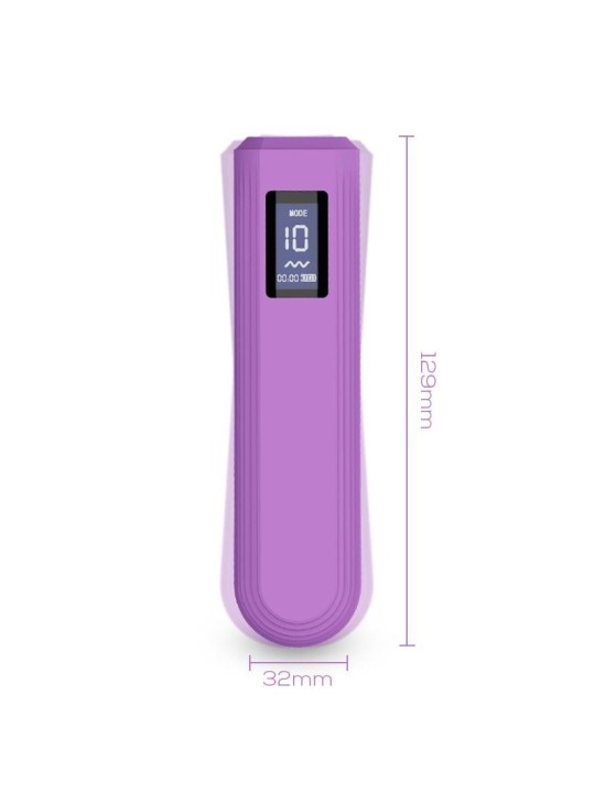 Vibromasseur balle Whim avec écran numérique 12,9 cm
