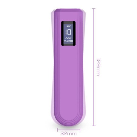 Vibromasseur balle Whim avec écran numérique 12,9 cm