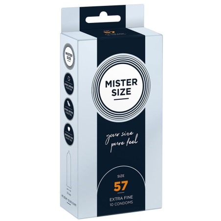 Préservatifs Mister Size 57mm x10