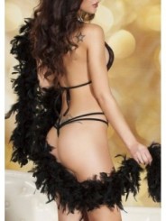 Body dentelle - Roses rouges (Taille : S/M)