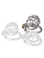 Cage de chasteté Flowal L 6 x 3.3cm (Diamètre : 45 mm)