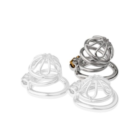 Cage de chasteté Flowal L 6 x 3.3cm (Diamètre : 45 mm)