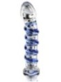 Gode en verre G-Spot Gemstone 17 x 3.7cm