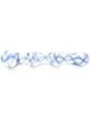 Gode en verre Screw Beads 17 x 3.5cm