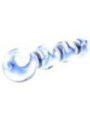 Gode en verre Screw Beads 17 x 3.5cm