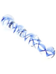 Gode en verre Screw Beads 17 x 3.5cm