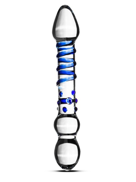 Dildo en Verre n° 21 - 20 x 3.4 cm