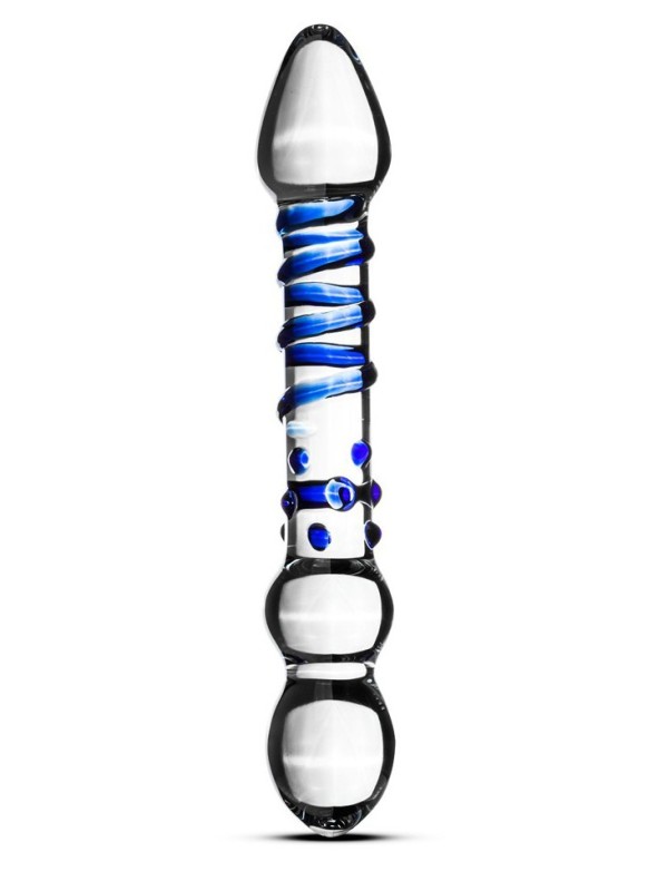 Dildo en Verre n° 21 - 20 x 3.4 cm