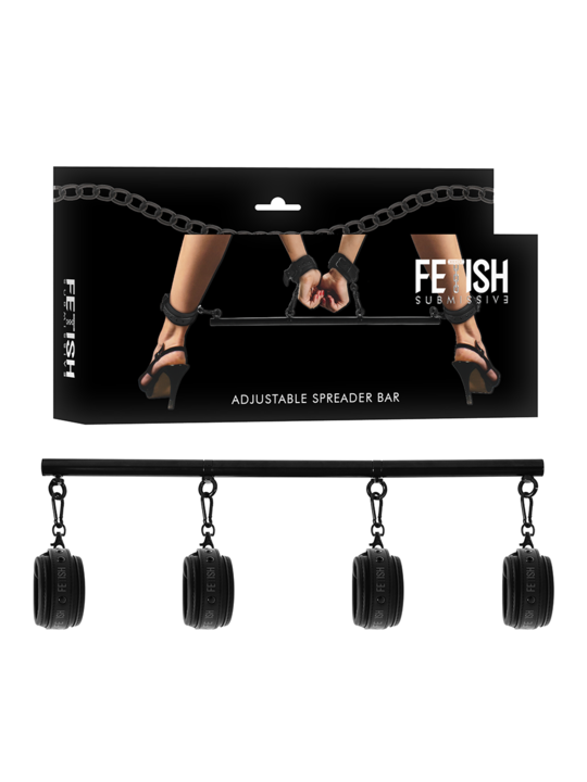 fetish submissive bondage - barre d'écartement réglable 4 pièces