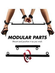 fetish submissive bondage - barre d'écartement réglable 4 pièces
