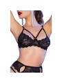 chilirose - cr 4697 ensemble quatre pièces noir M