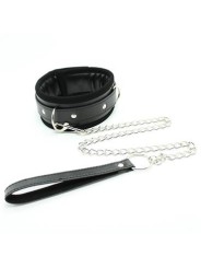 Collier Sangle Métal Noir