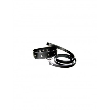 Sangle collier cuir