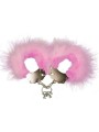 menottes et peluche  métal rose - adrien lastic