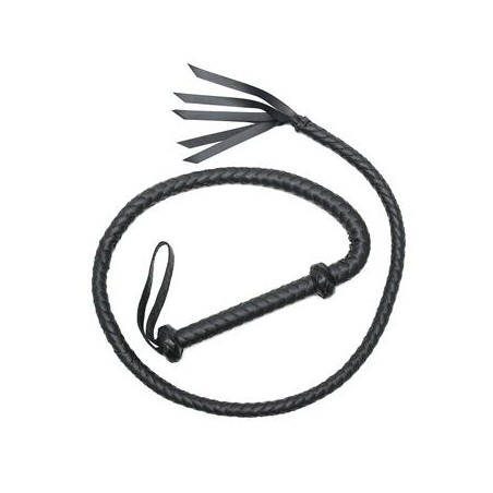 Fouet cuir N 155cm rimba bondage play