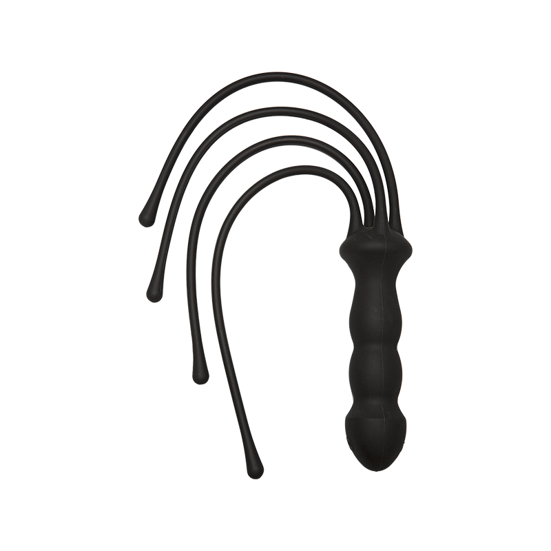 the quad fouet cravache silicone noir doc johnson
