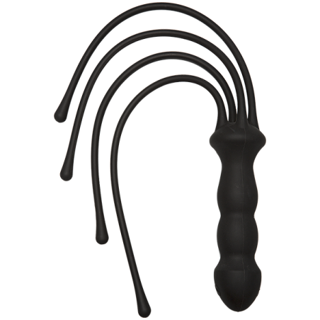 the quad fouet cravache silicone noir doc johnson