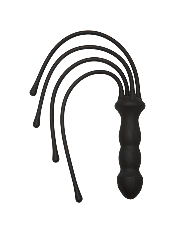 the quad fouet cravache silicone noir doc johnson