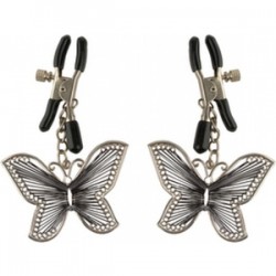 pinceTetons avec papillons Fetish fantasy