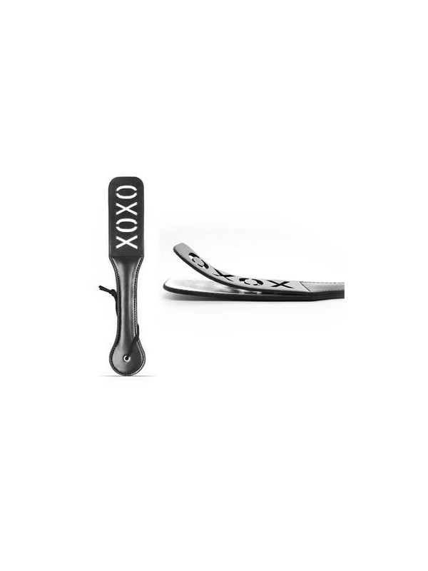 tapette en cuir vegan fetish addict xoxo 32cm