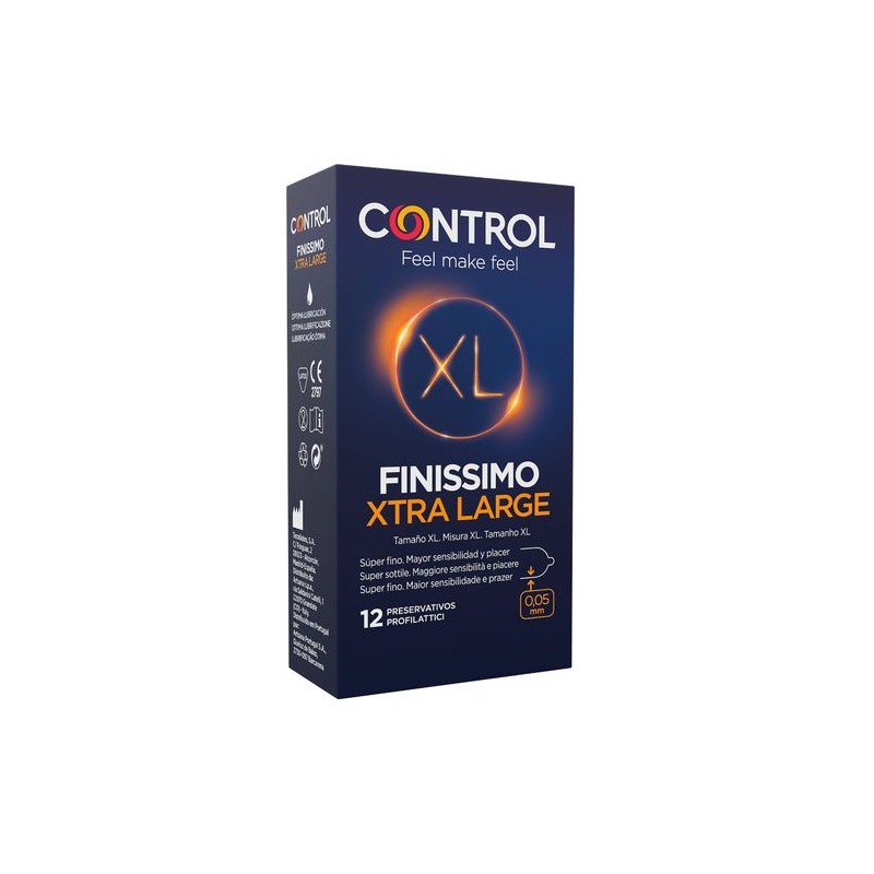preservatifs 12 control xl finisimo